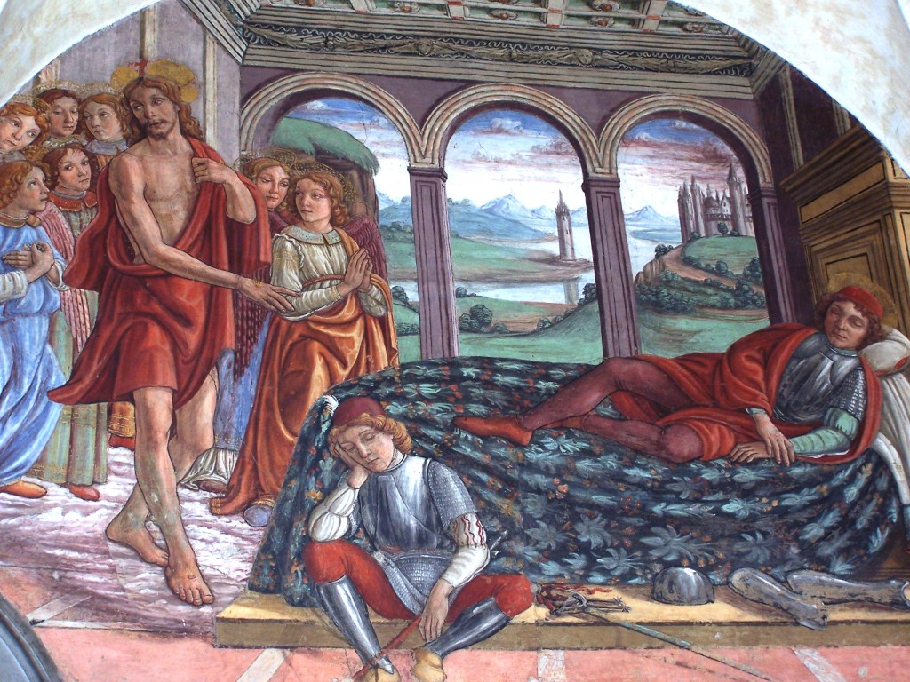 Buonomini - Ghirlandaio fresco 9