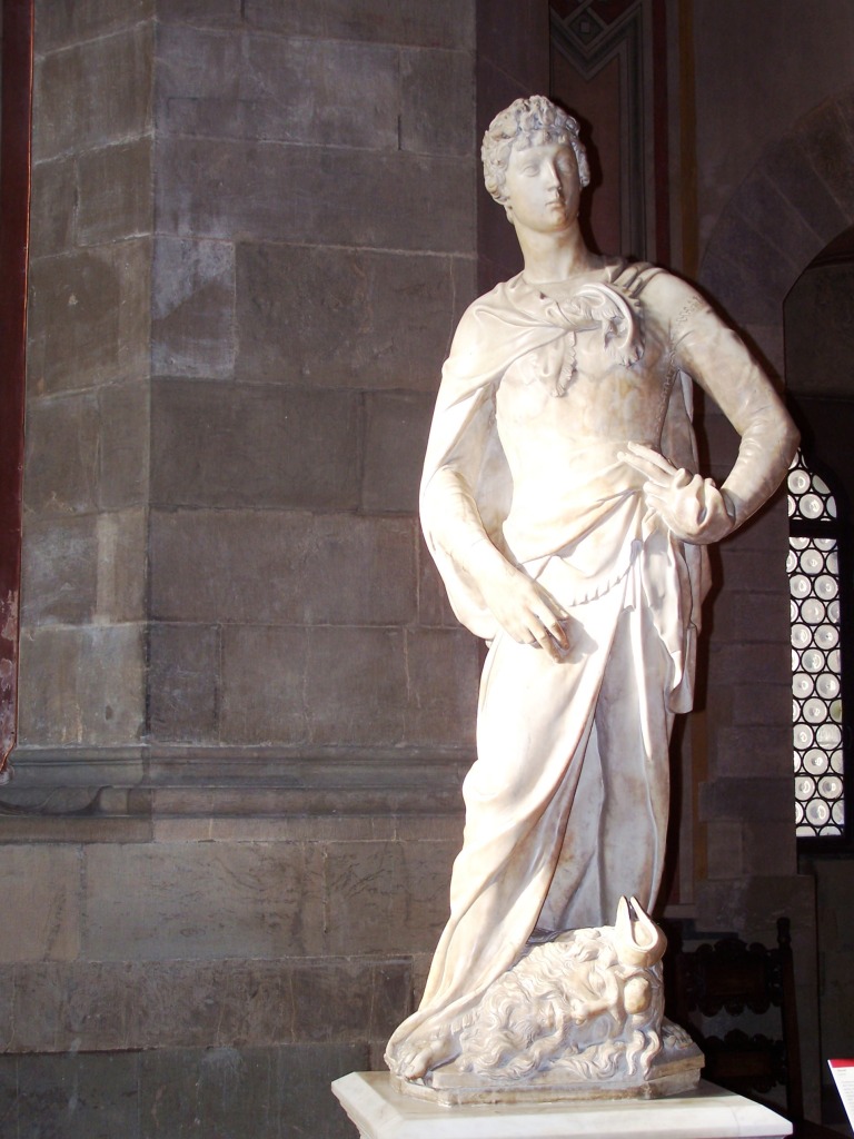 100_3927 Bargello - Donatello's David - marble