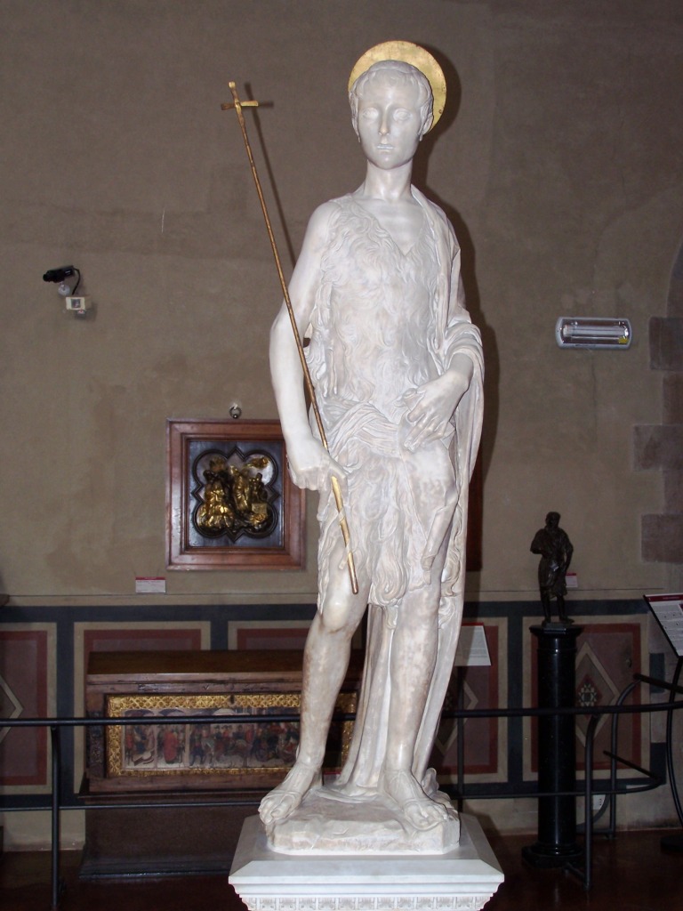 100_3935 Bargello - Desiderio da Settignano's John the Baptist