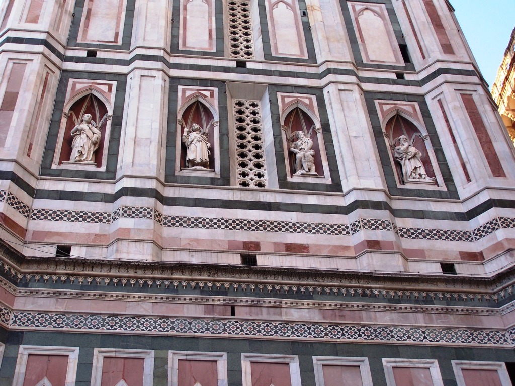 Giotto's Campanile - wall a