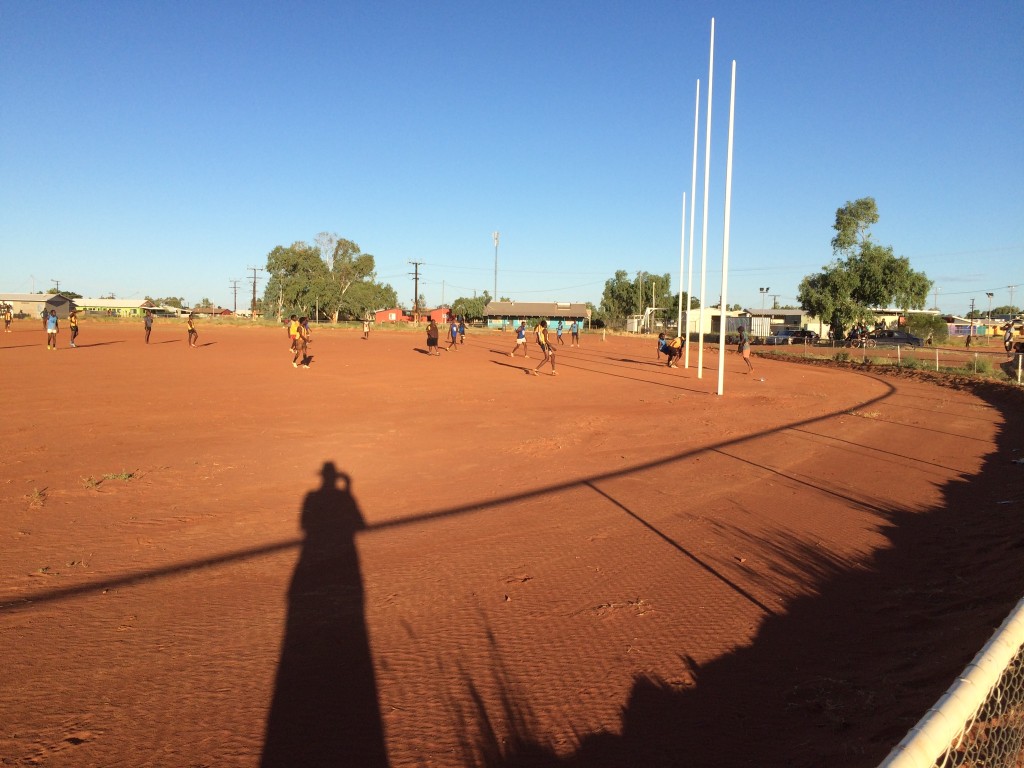 Local footy match