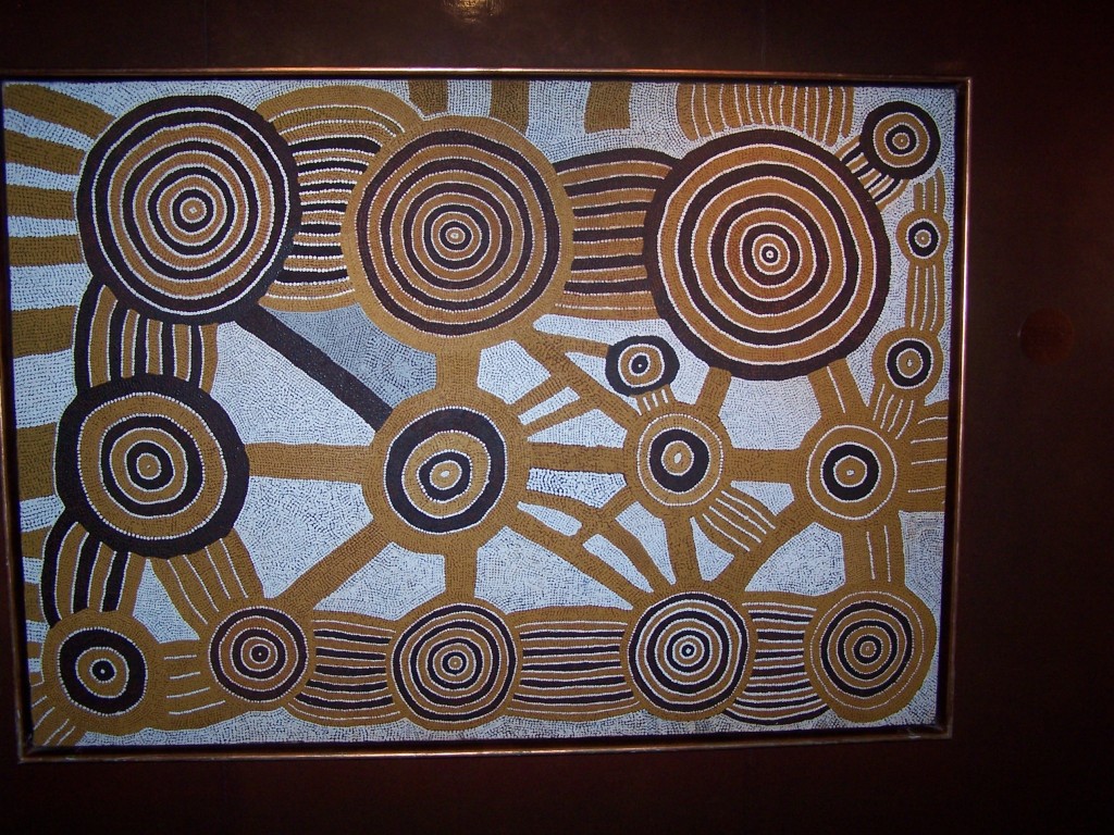 The Artist's Country from Tjuntju to Kalipyinpa Patjaingurrarra Tjapaltjarri (Ngaatjatjarra) 1984